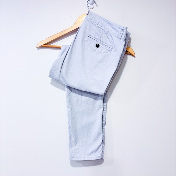 SIMONS Grey Straight Leg Pants Cotton Blend Minimalist Workwear | Size 6 * - Picture 8 of 9